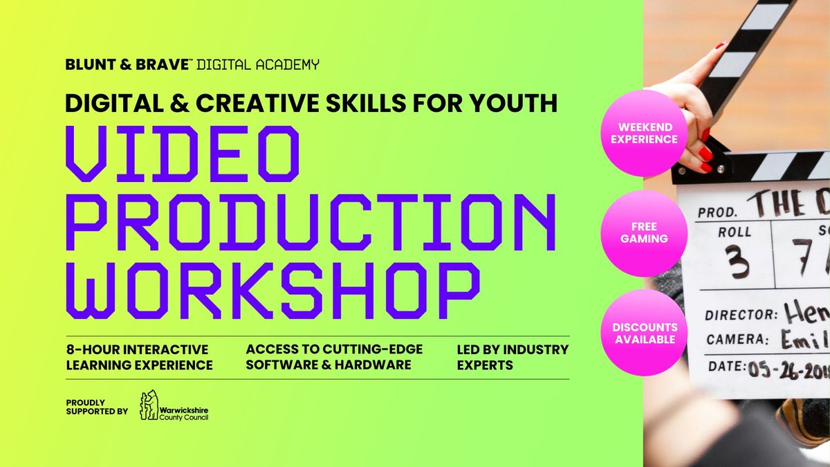 Video Production Workshop: Learn Video Storytelling for Film, TV and Digital Platforms