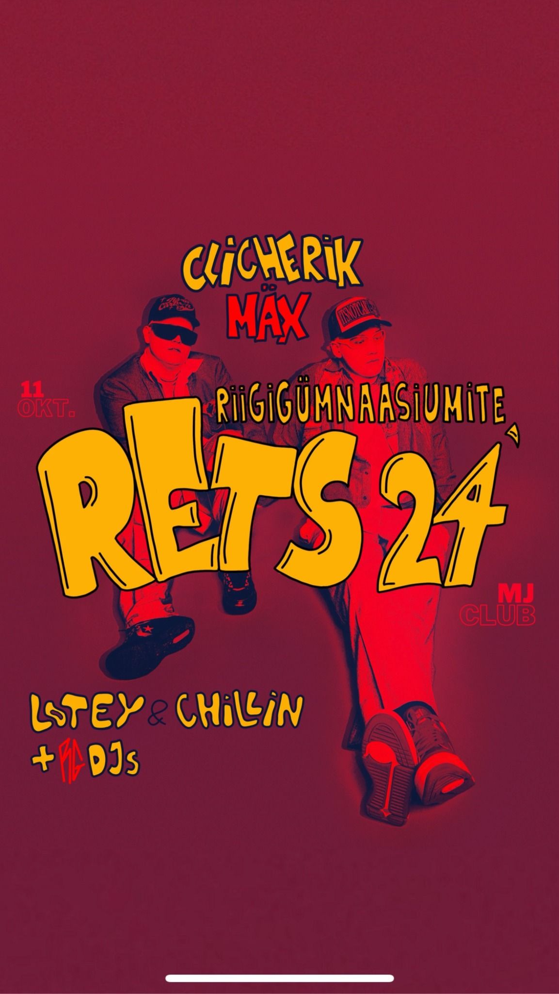 RIIGIG\u00dcMNAASIUMITE RETSIPIDU | 11. OKT | MJCLUB