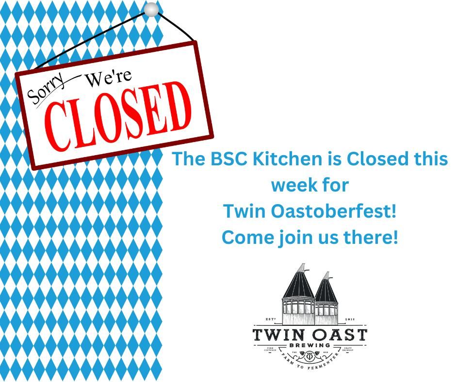 BSC Kitchen Closed 