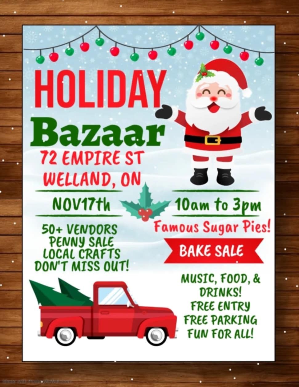 Holiday Bazaar