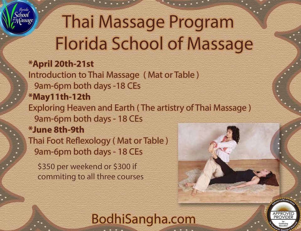 Florida School of Massage -Thai Massage Program