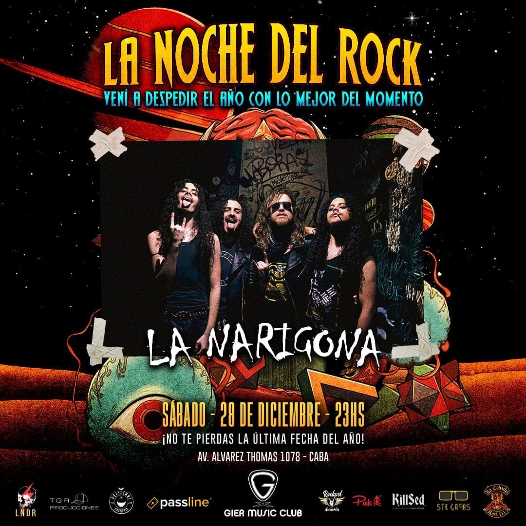 LA NARIGONA despide el a\u00f1o en Gier Music Club