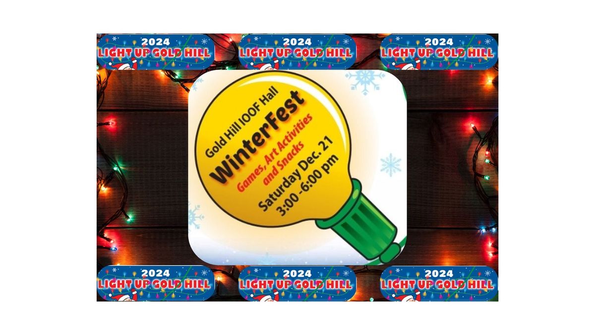 2024 Winterfest - Light Up Gold Hill