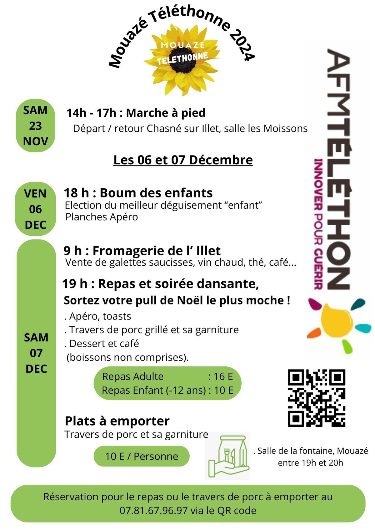 Weekend Programme - 6\/7 Decembre