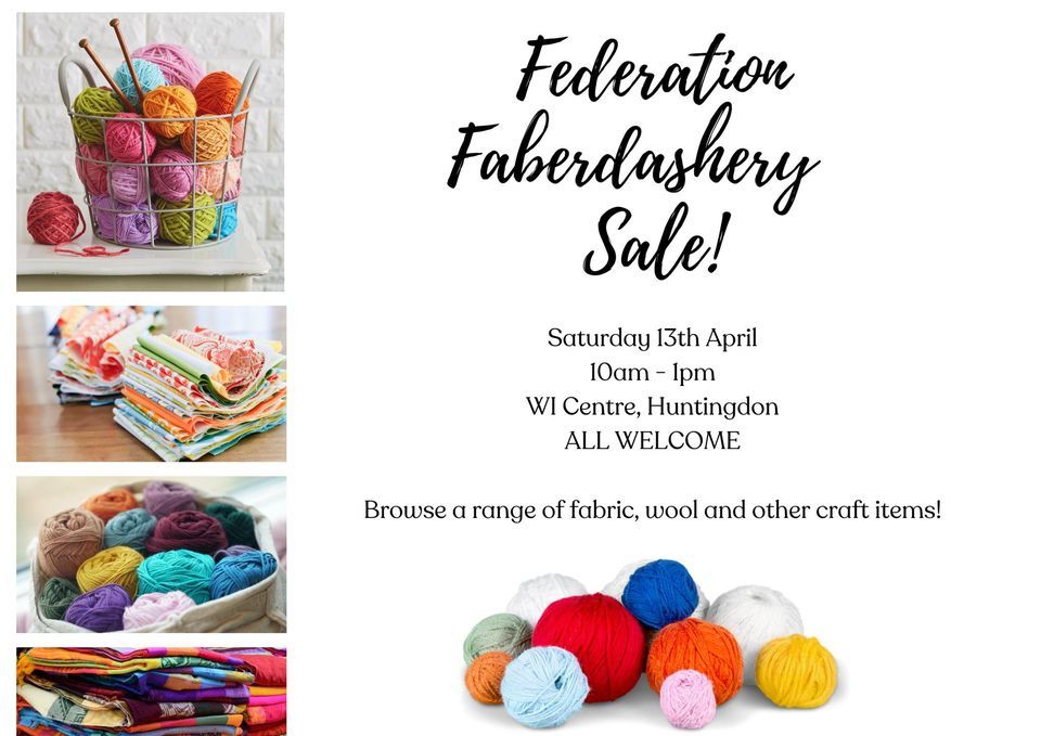 Federation Faberdashery Sale
