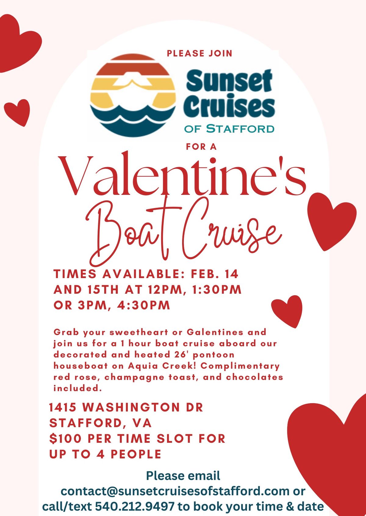 Valentine\u2019 Day Boat Cruises