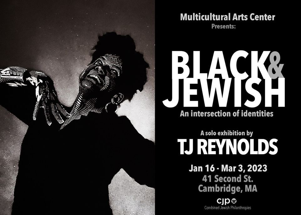 Black & Jewish by TJ Reynolds exhibit opening