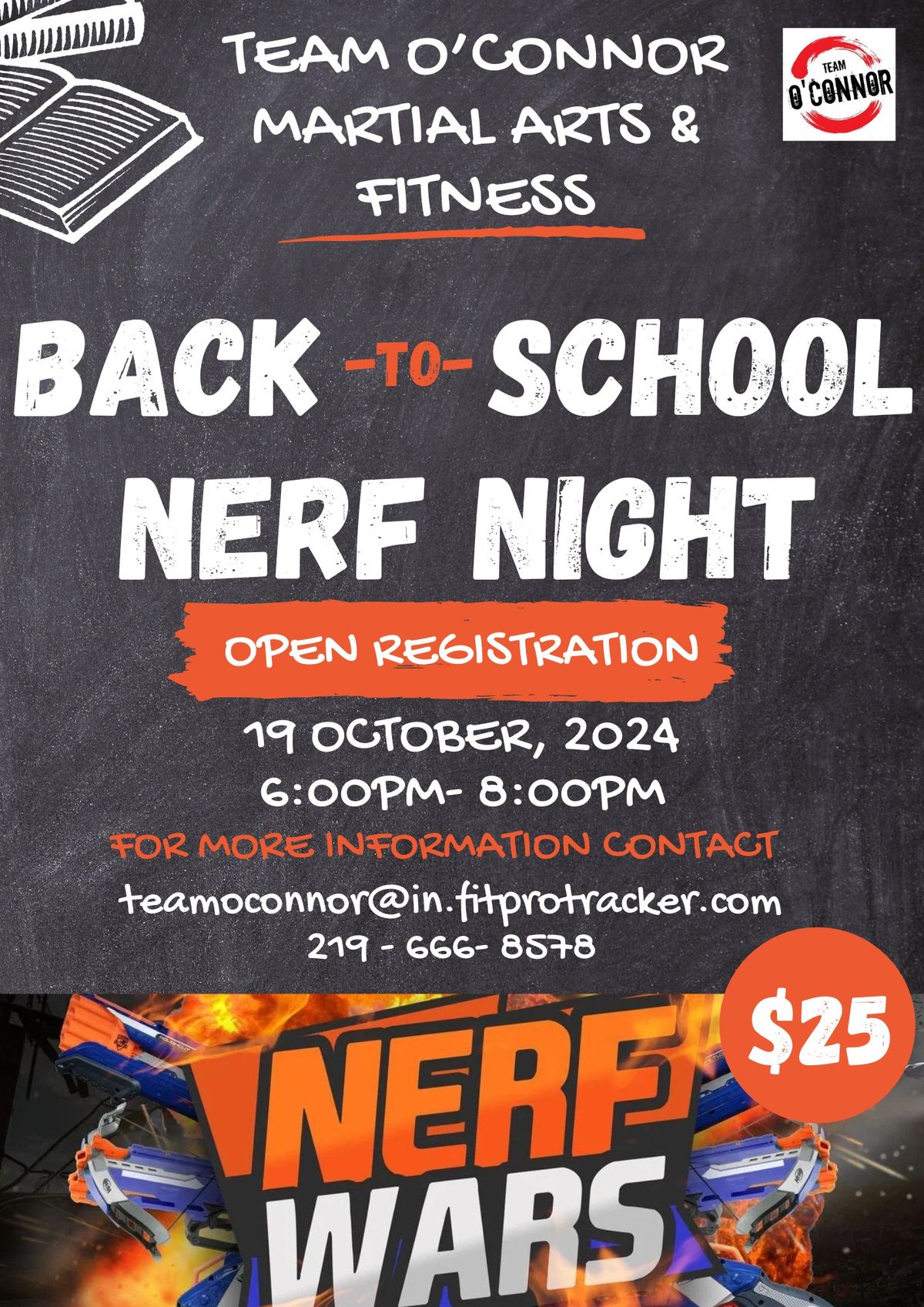 Back-to-School Nerf Night