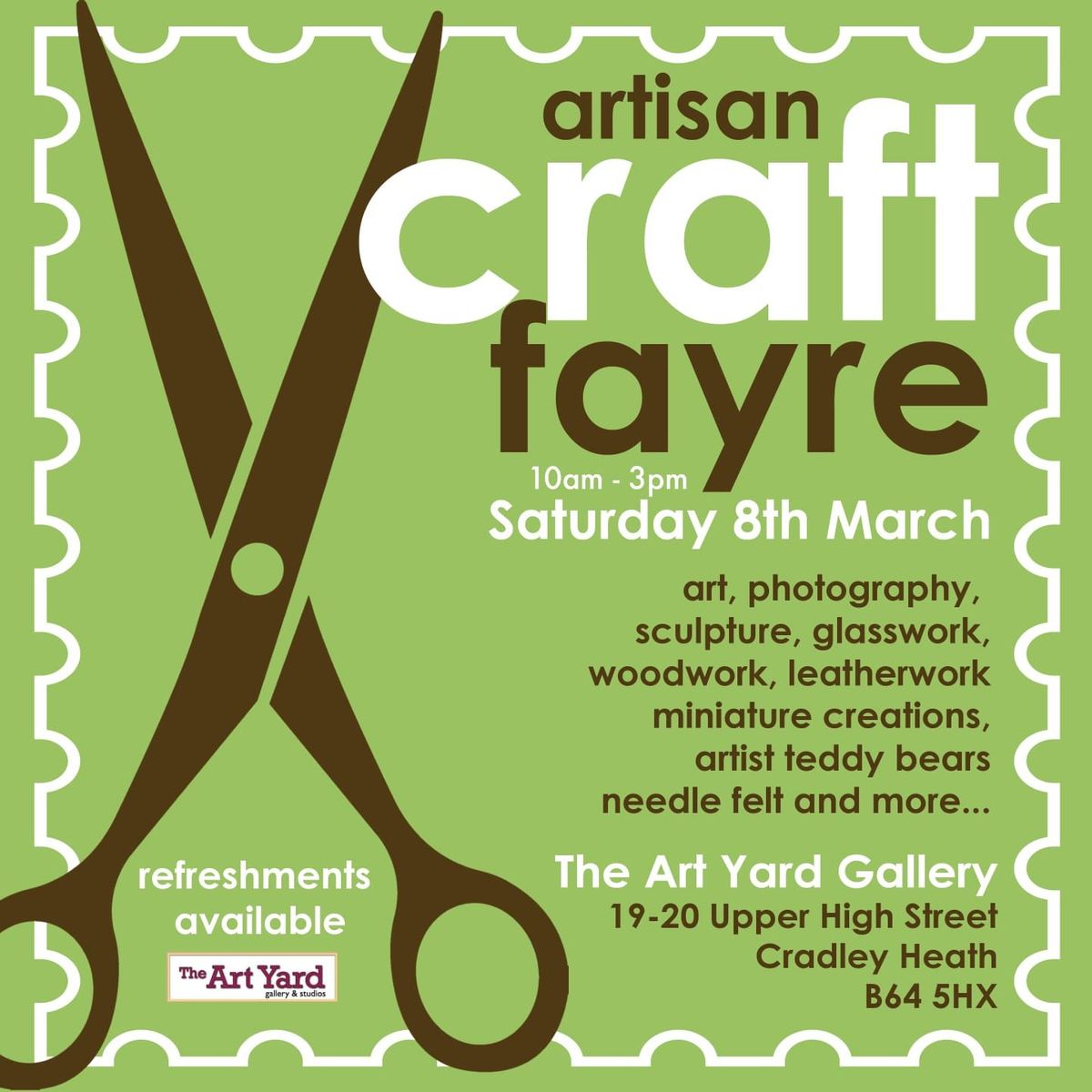 Artisan Craft Fayre and Open Art Studios 