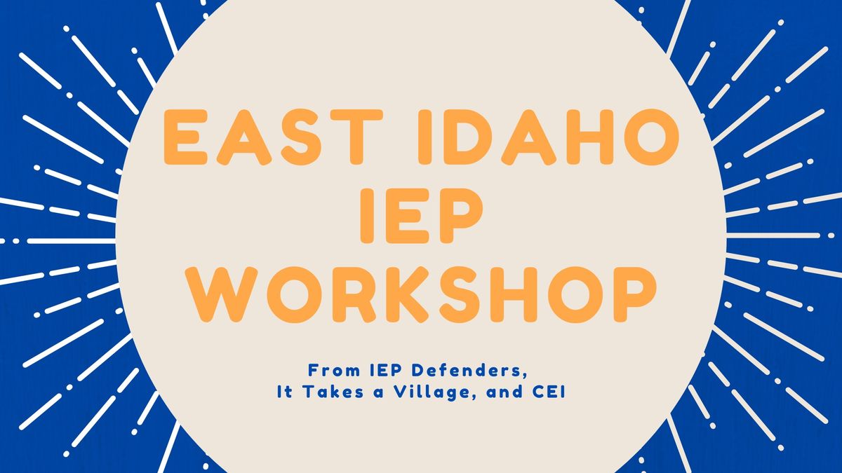 IEP Workshop - Free!