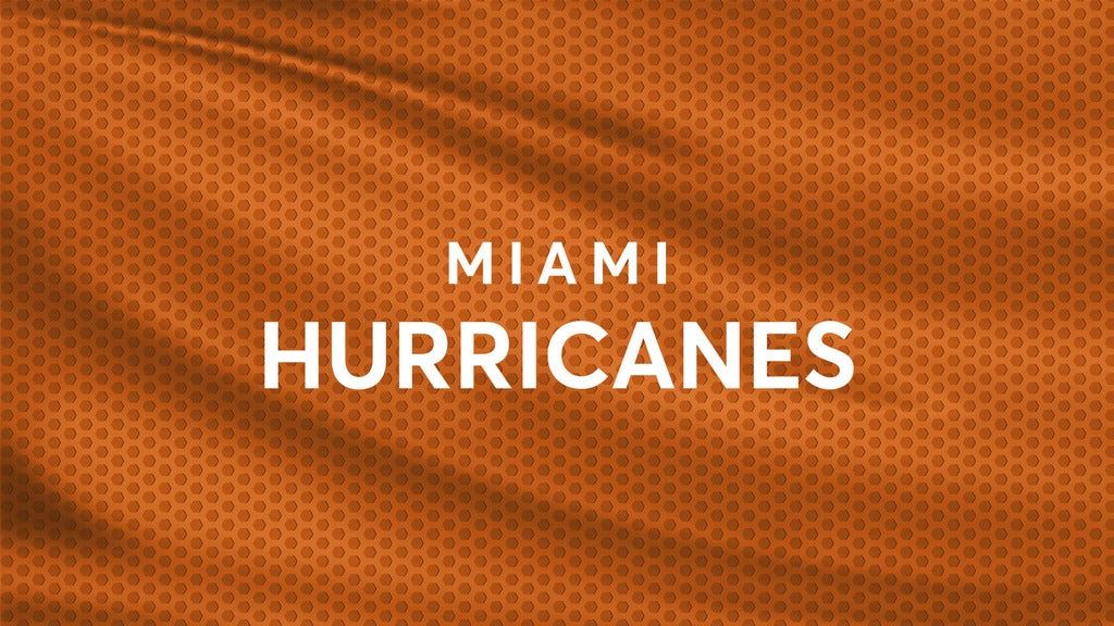 Miami Hurricanes Football vs. Syracuse University Football