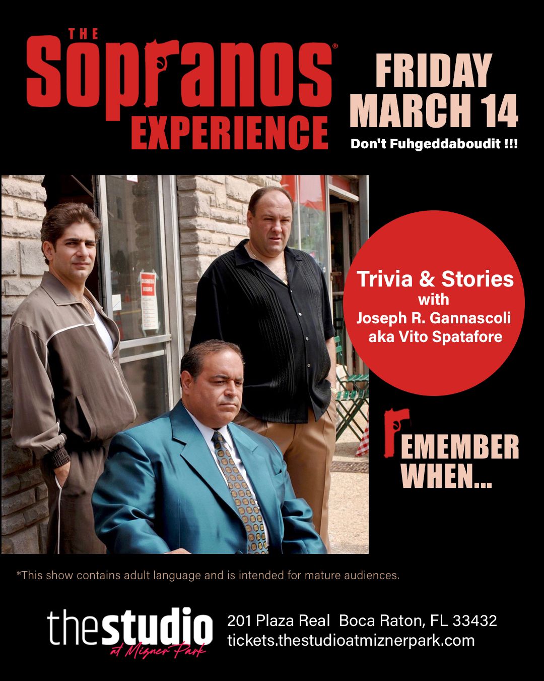 The Sopranos Experience and Trivia with Joseph R. Gannascoli