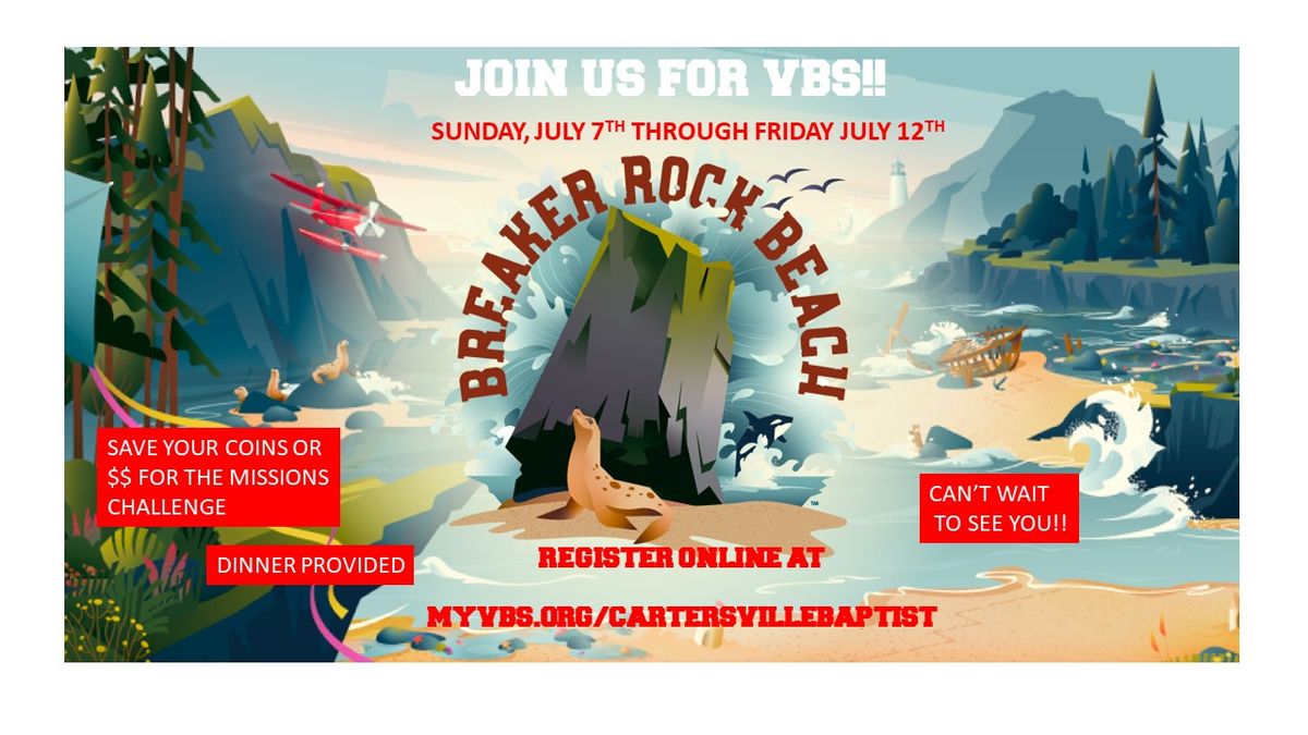 VBS 2024 - Breaker Rock Beach