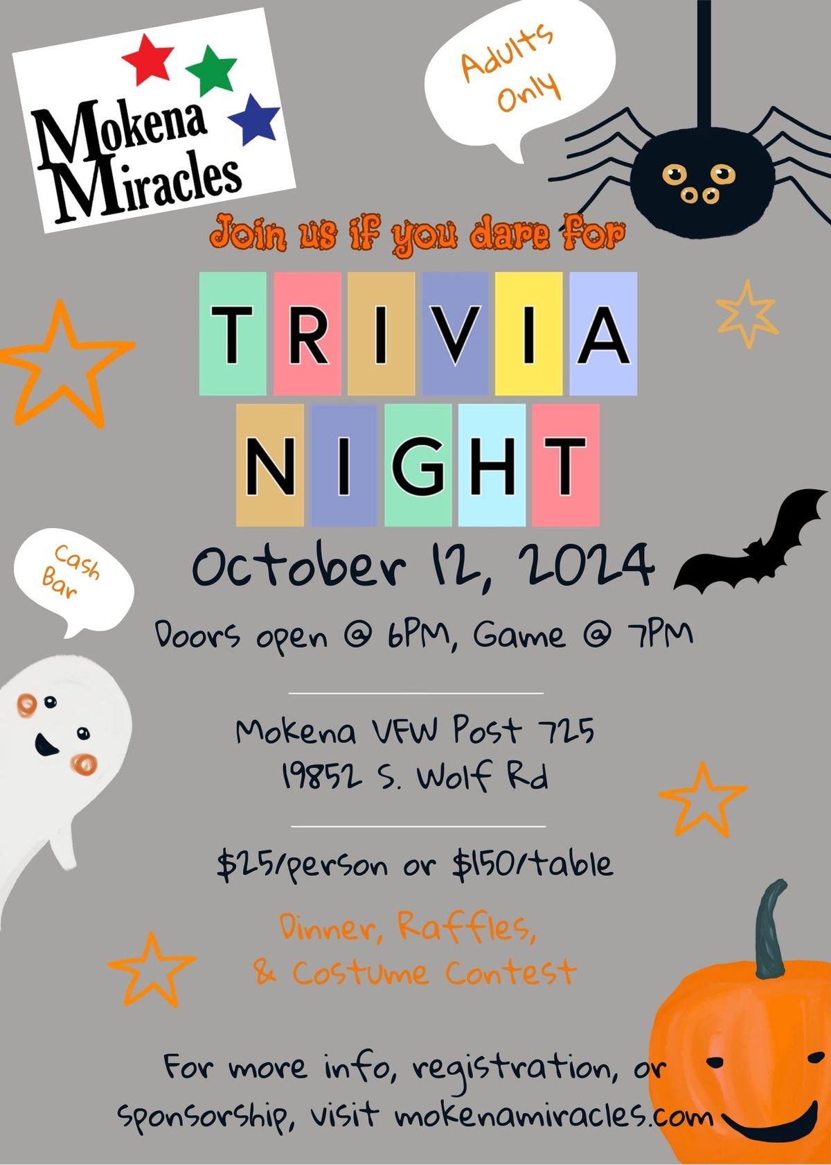 Mokena Miracles - Trivia Night