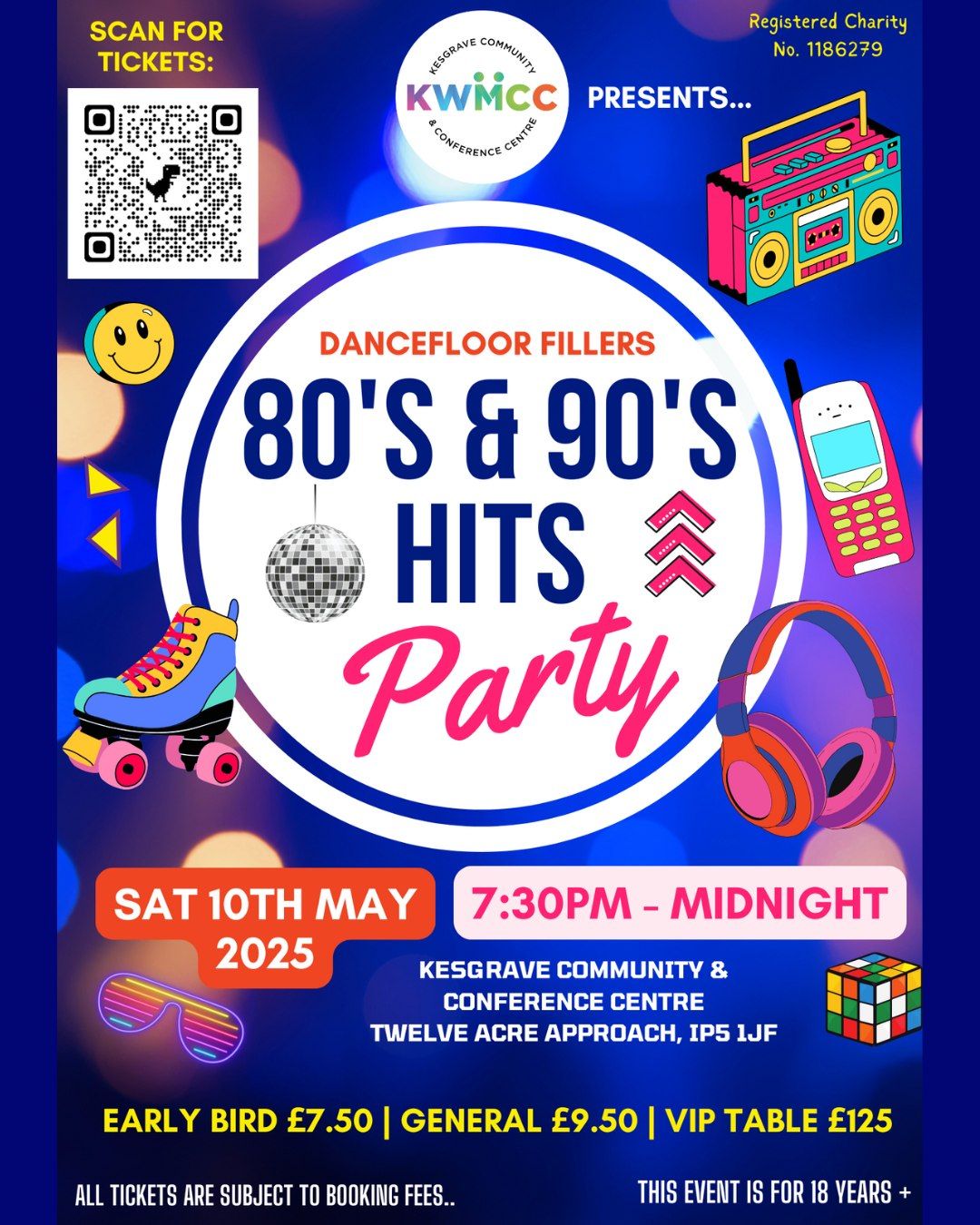 80\u2019s & 90\u2019s Hits Party DJ Night