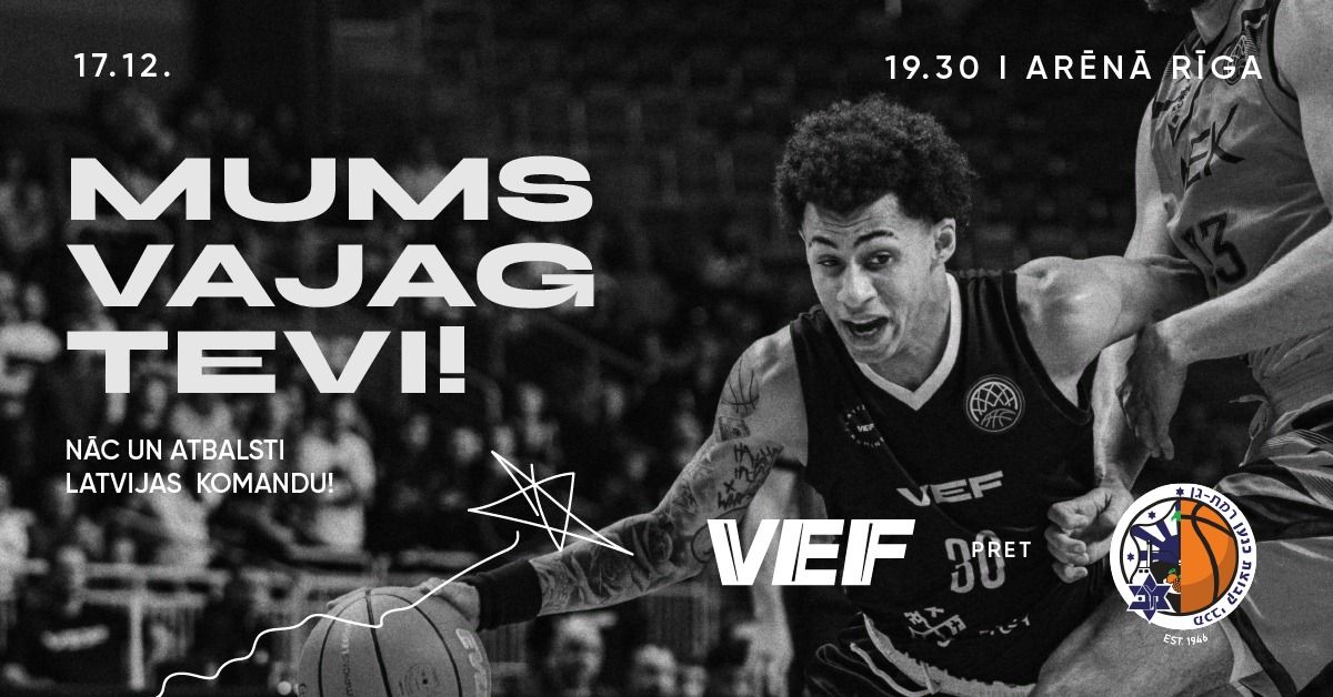 VEF R\u012aGA - MACCABI RAMAT-GAN