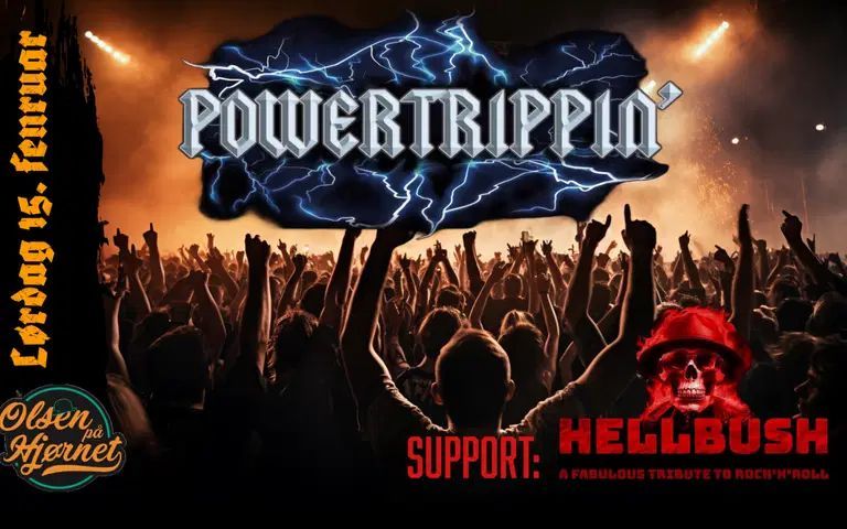 Powertrippin\u00b4 support: Hellbush \/\/ Olsen p\u00e5 Hj\u00f8rnet