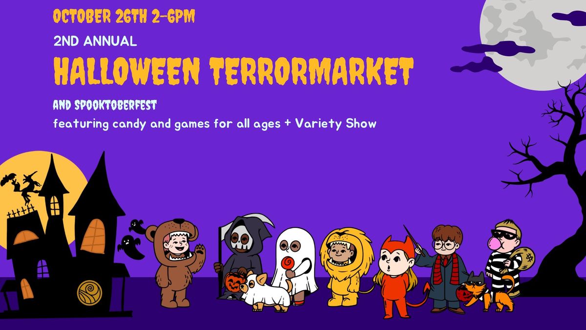 2nd Annual Halloween TerrorMarket and Spooktoberfest 