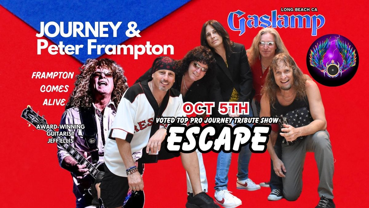 Journey Tribute Escape & Frampton Comes Alive Featuring Award Winning Guitarist Jeff Ellis