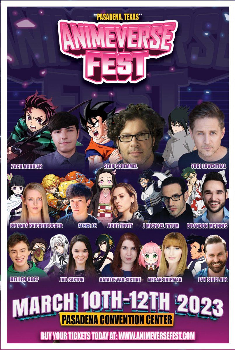 AnimeVerse Fest at Raising Canes River Center Exhibition Hall