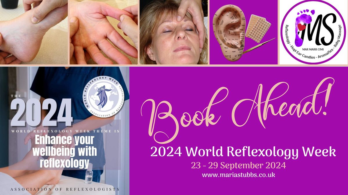 2024 World Reflexology Week (Poole, Dorset)