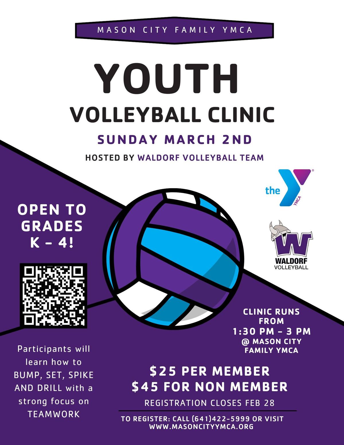 Youth Volleyball Clinic