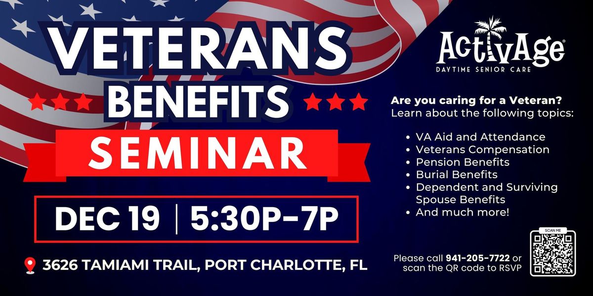 Veterans Benefits Seminar - ActivAge Port Charlotte