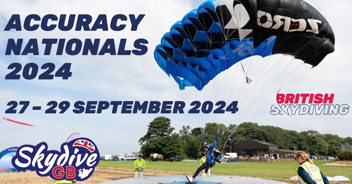 British Skydiving Accuracy Nationals 2024