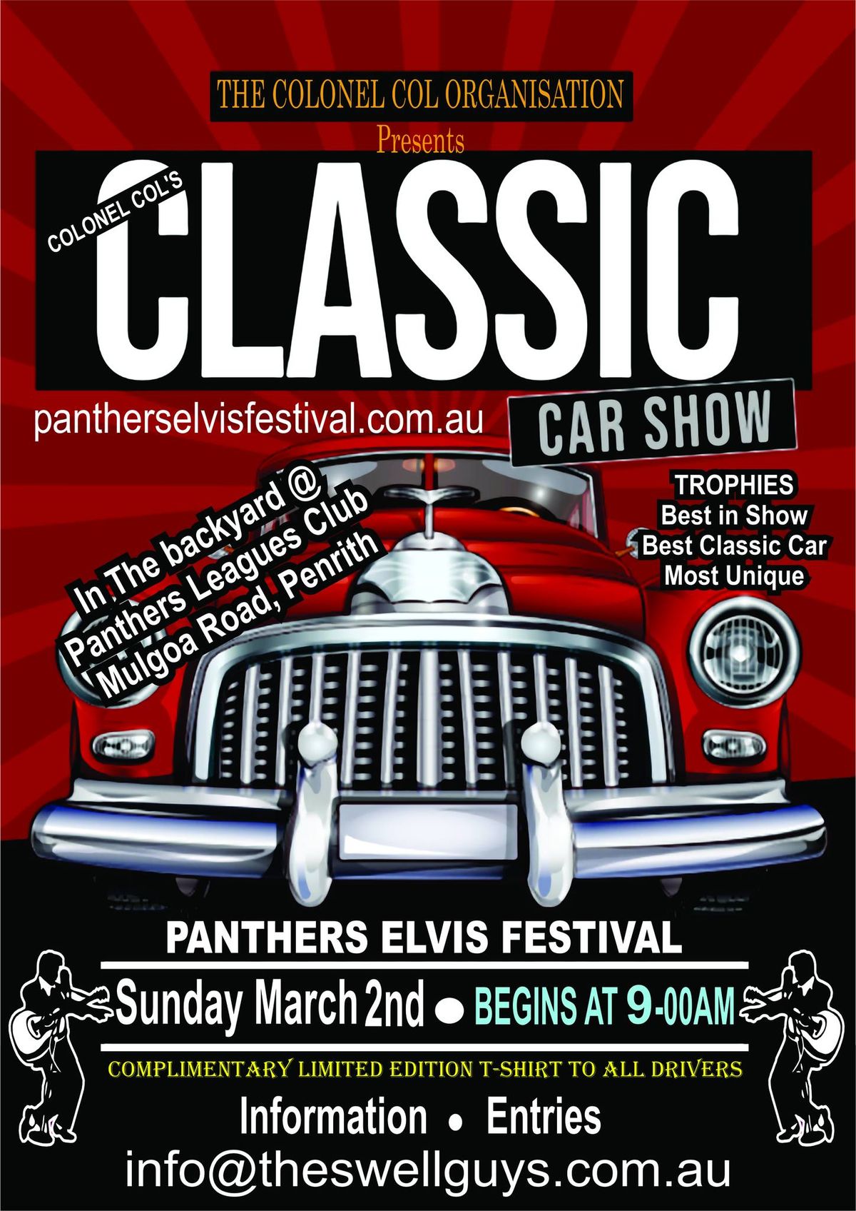 Elvis festival & Cars under the stars