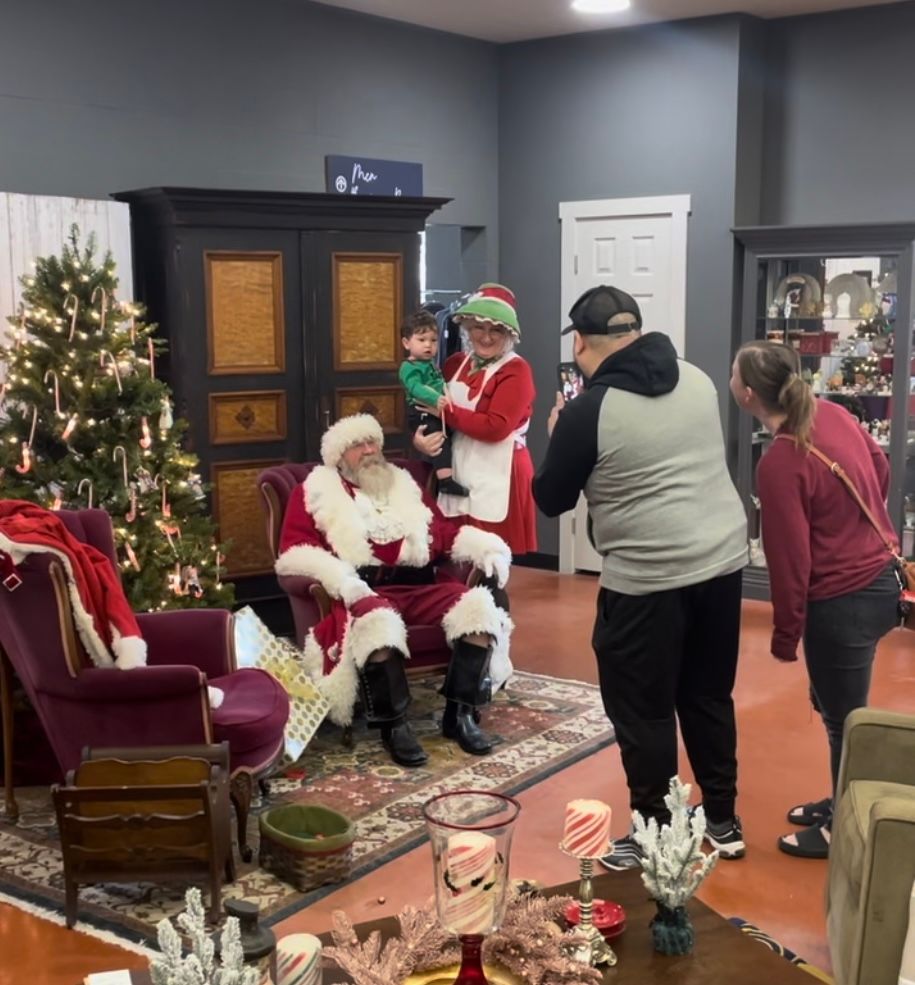 Santa at Welcome Home