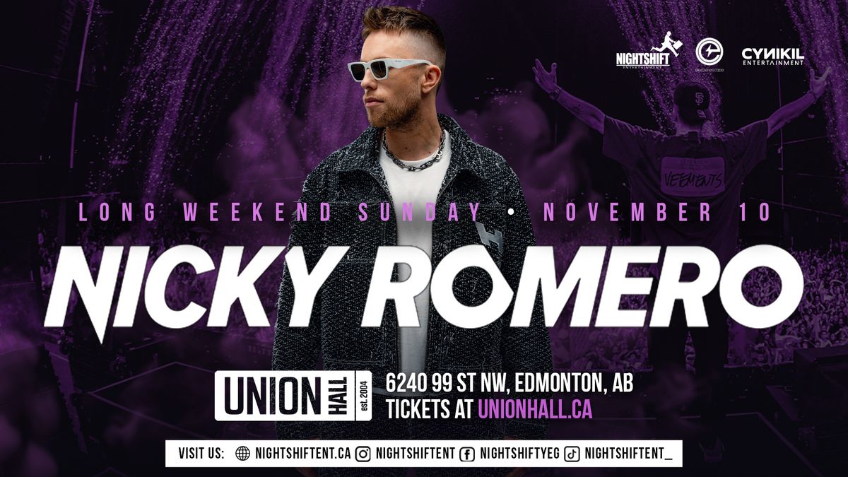 NICKY ROMERO \u2022 EDMONTON