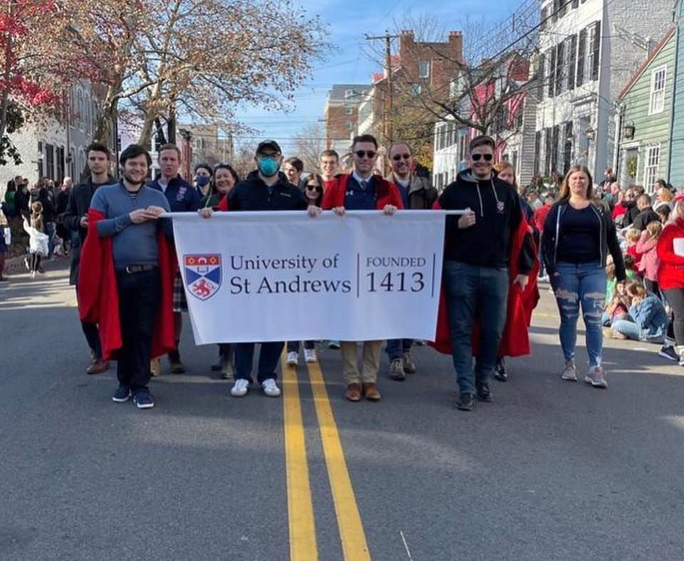 St Andrews Alumni Club at the Alexandria Scottish Walk 2022