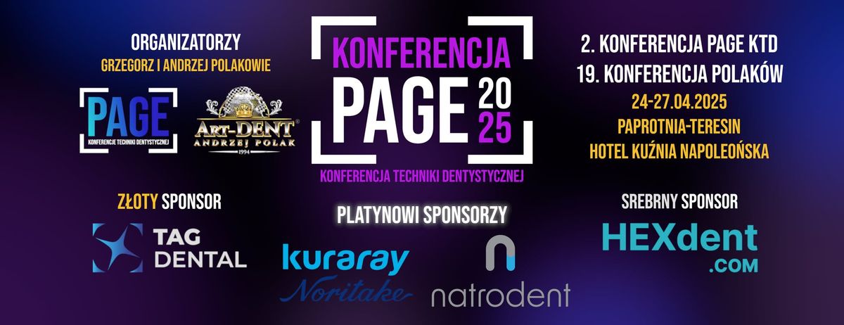 Konferencja Techniki Dentystycznej PAGE 2025