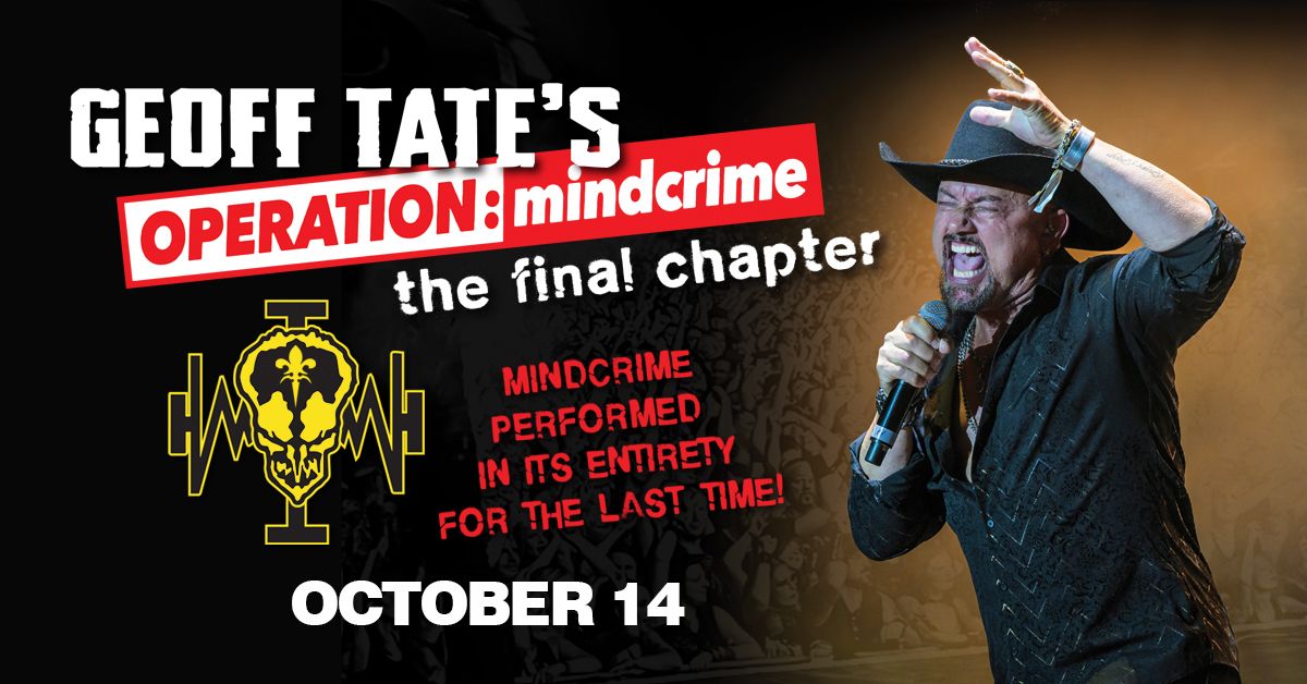 Geoff Tate's Operation: Mincdrime - The Final Chapter