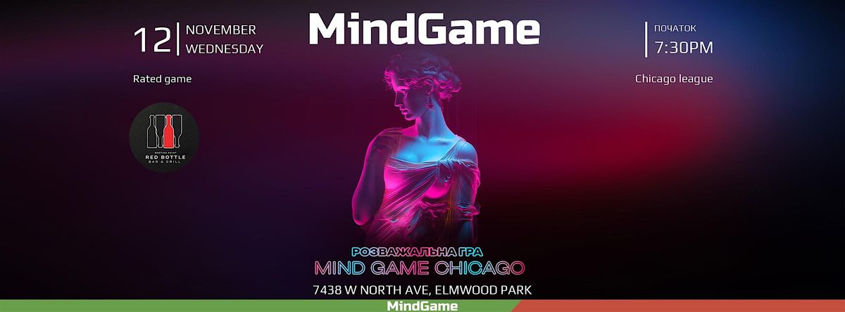 MIND GAME CHICAGO 3 game III season | November 12, 2025 | Red Bottle Bar