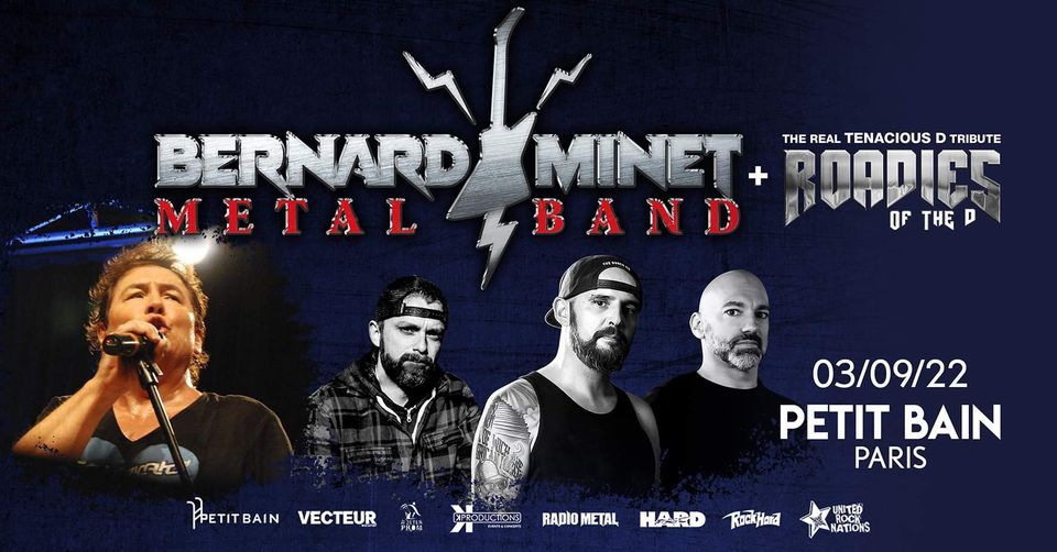 Bernard Minet Metal Band \/ The Roadies Of The D - Paris