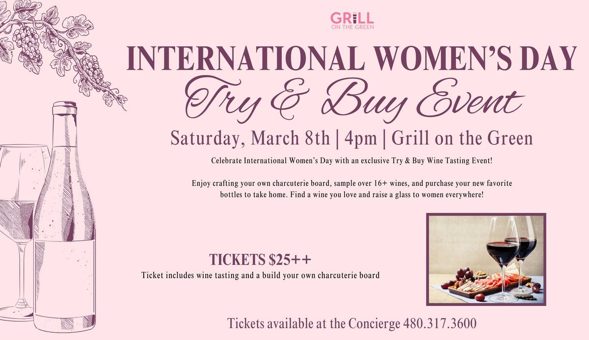 International Women's Day Try & Buy Event