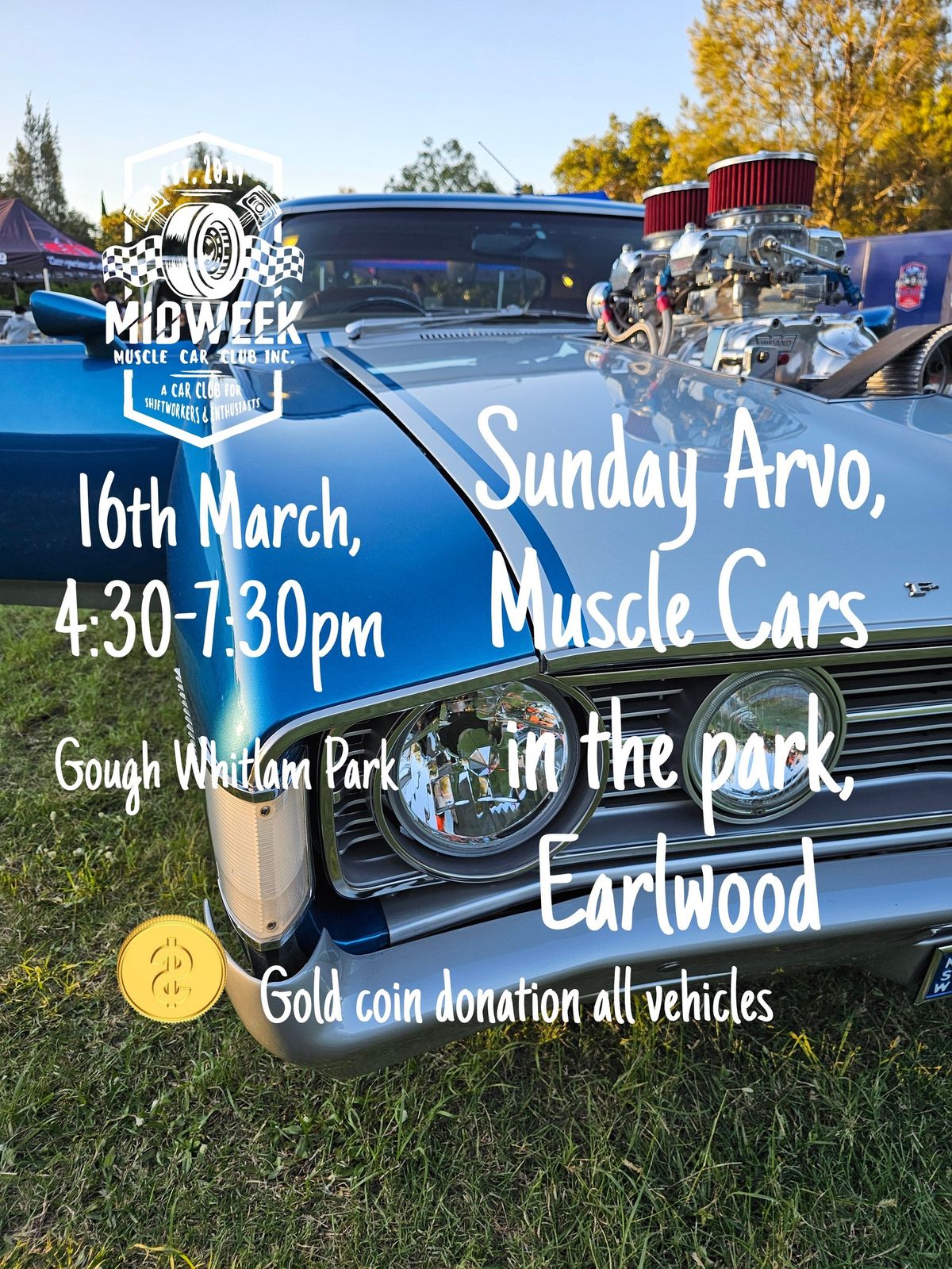 Sunday Arvo & Muscle Cars in the Park, Earlwood 