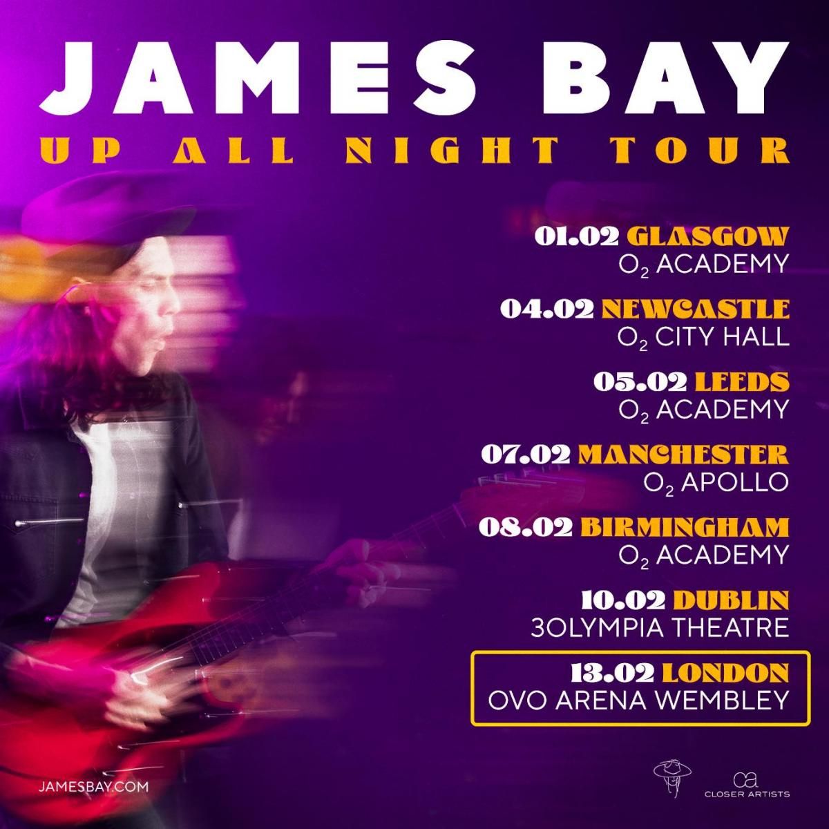 James Bay at O2 Academy Glasgow