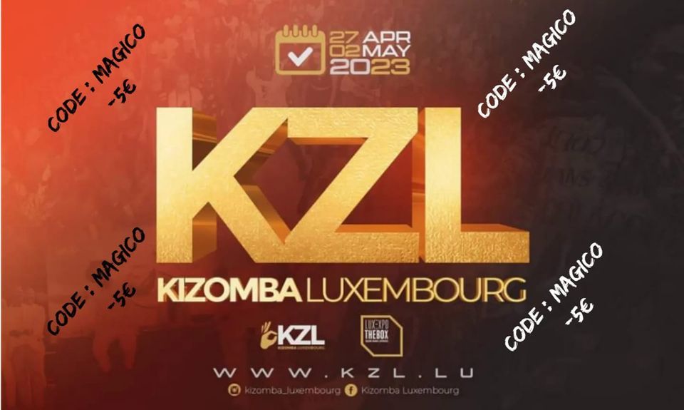 KZL Luxembourg kizomba festival code : MAGICO