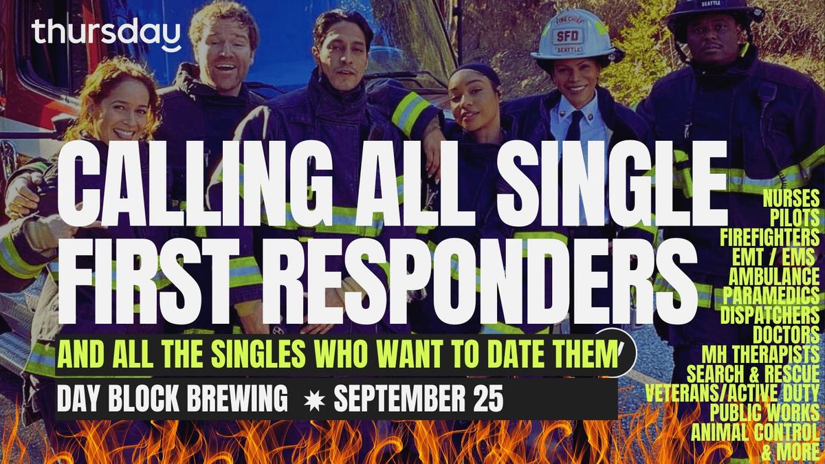 Thursday | RESCUE ME \ud83d\udd25 FIRST RESPONDERS NIGHT @ DAY BLOCK BREWING  |  Minneapolis