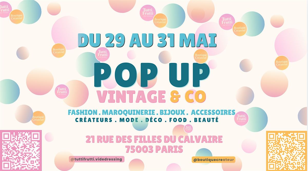 Pop up Vintage & co