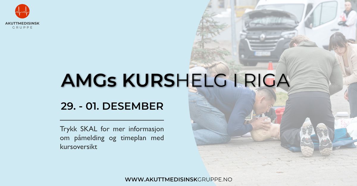 AMGs Kurshelg i Riga