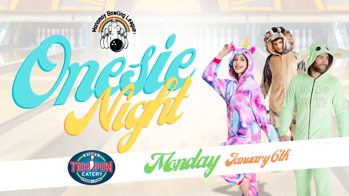 Onesie Night with Monomoy Bowling