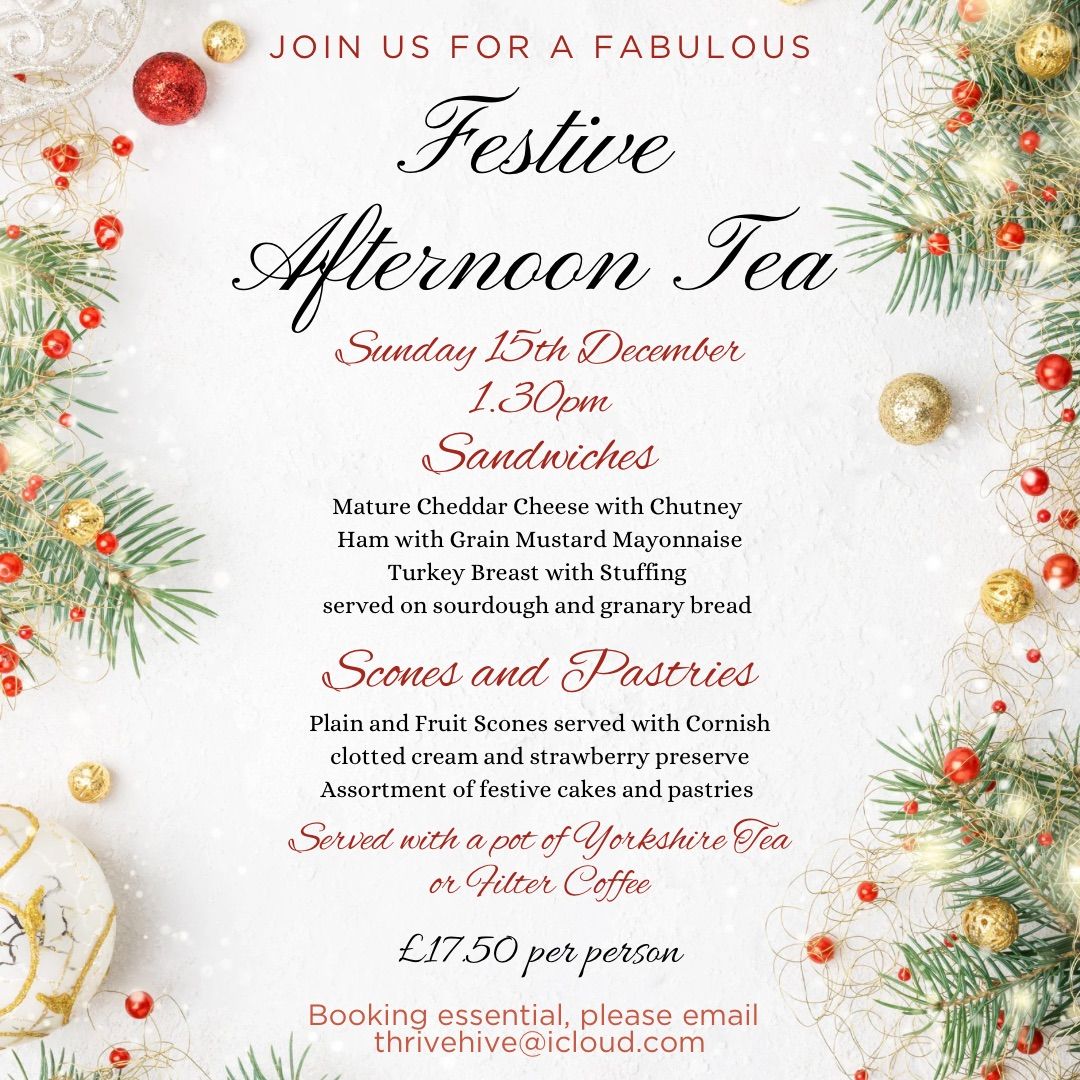 Festive Afternoon Tea 