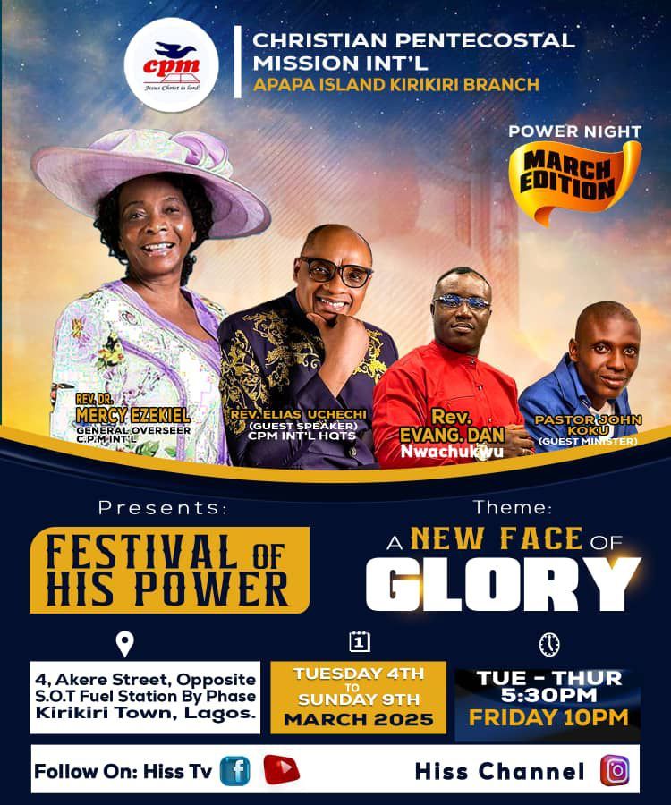 FESTIVAL OF HIS POWER\/ POWER NIGHT MARCH EDITION 