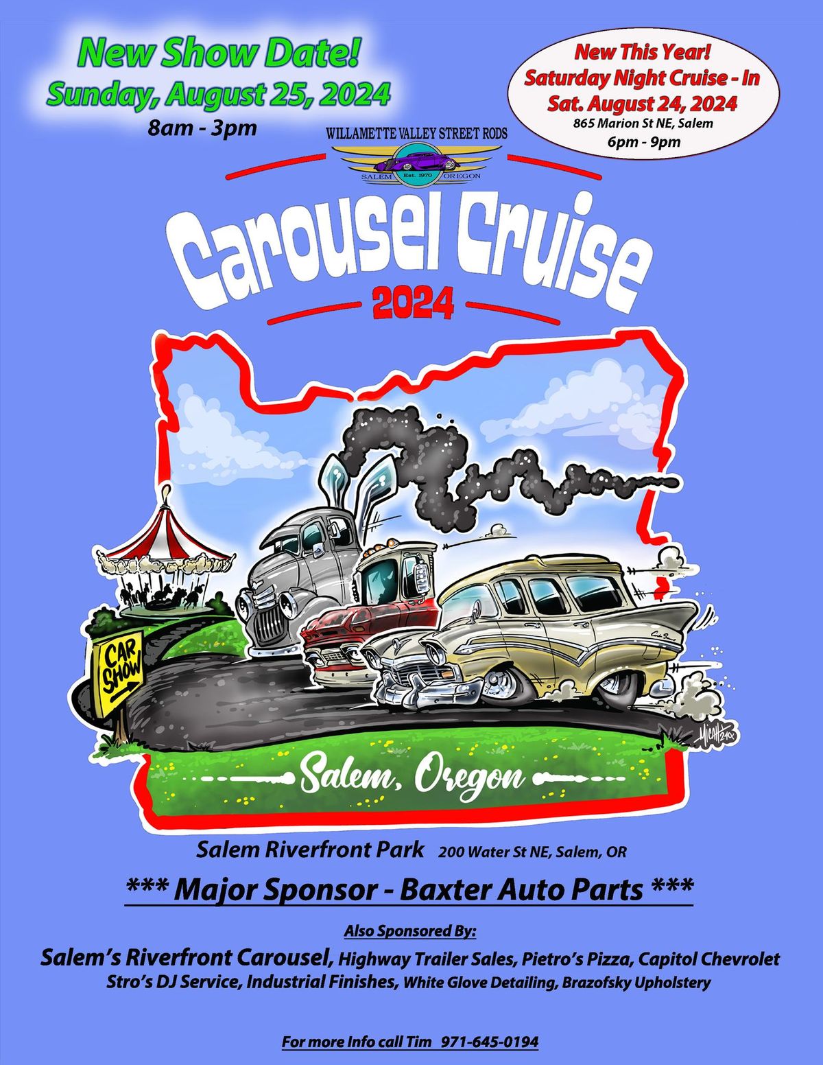 Carousel Cruise Car Show Sunday