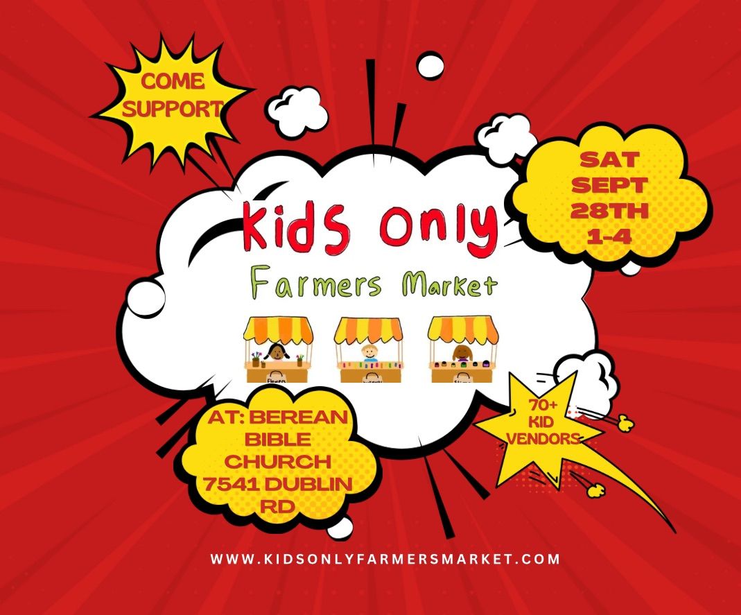 The 6th Kids Only Farmers Market