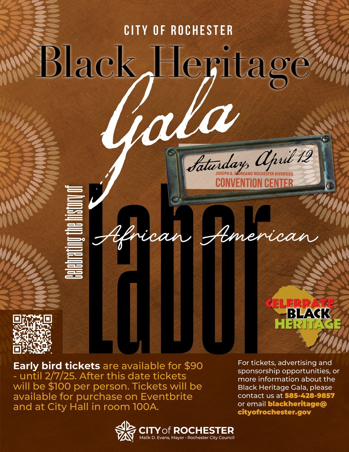 City of Rochester Black Heritage Gala