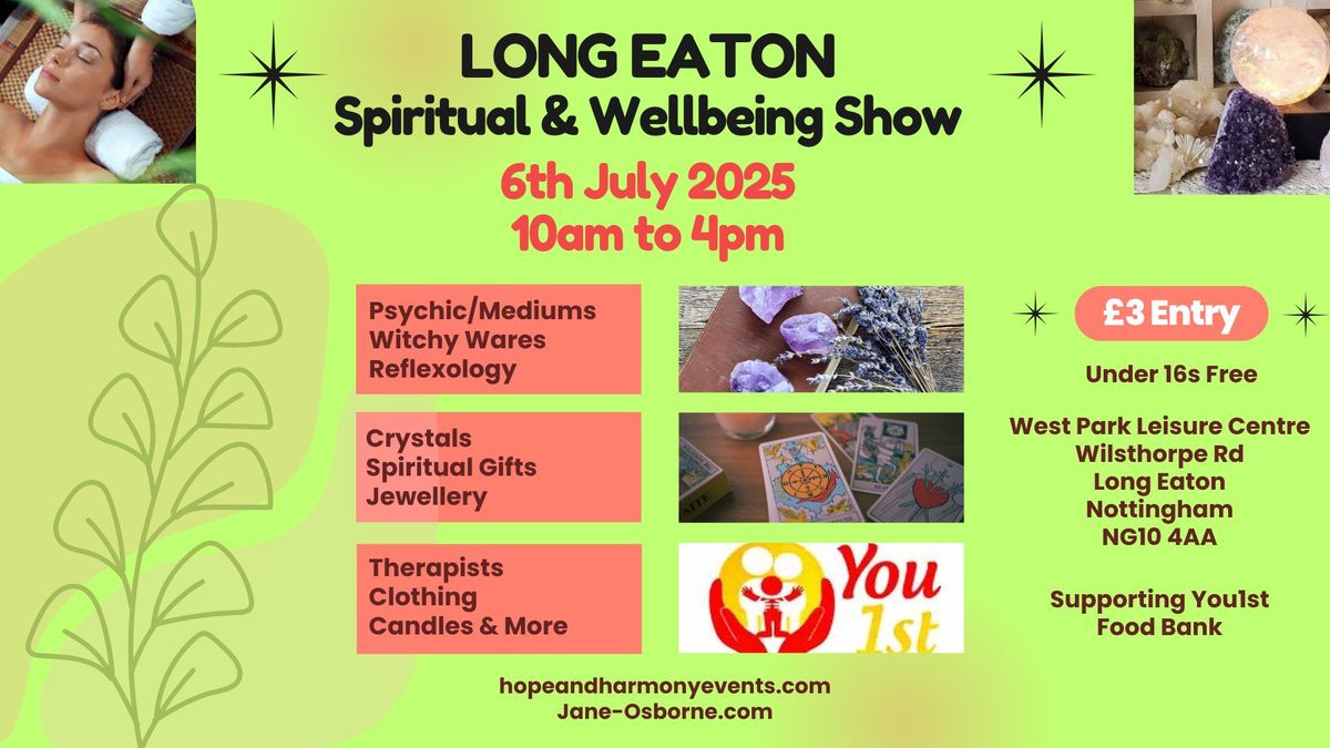 LONG EATON SPIRITUAL AND WELLBEING SHOW